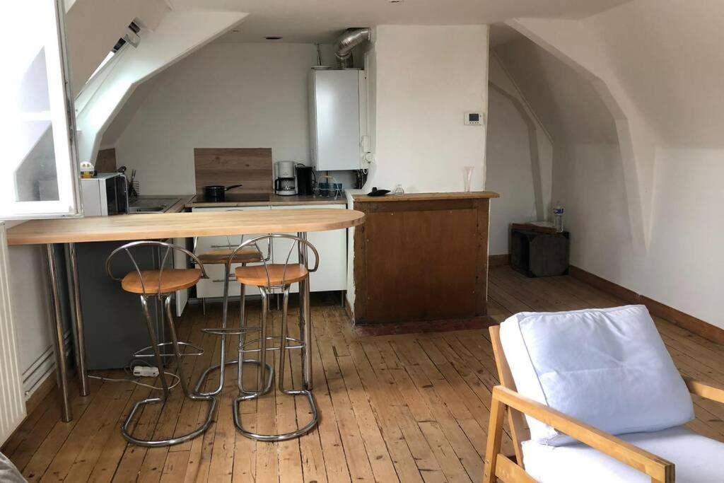 Apartamento Sous Les Toits Dieppe Exterior foto